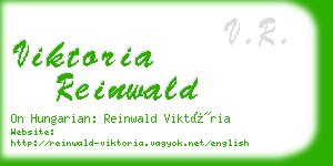 viktoria reinwald business card
